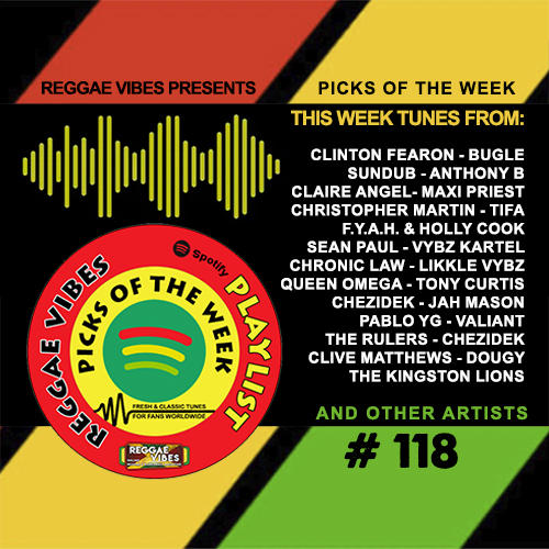 Reggae Vibes Spotify Playlist #118 | New Playlist