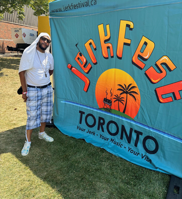 Mr. UK’s Big Day at JerkFest Toronto