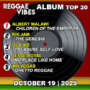Reggae Vibes Album Top 20 | October 19