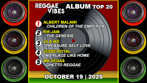Reggae Vibes Album Top 20 | October 19