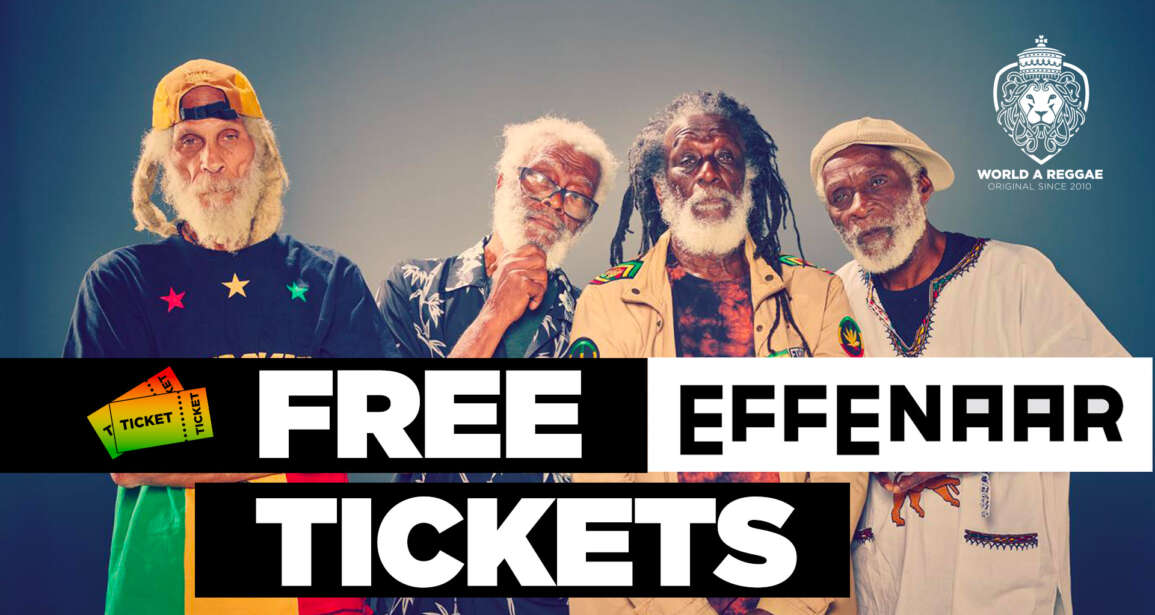 2x 2 Free Tickets to The Congo’s at Effenaar Eindhoven NL, November 7, 2025 – World A Reggae EntertainmentWorld A Reggae Entertainment