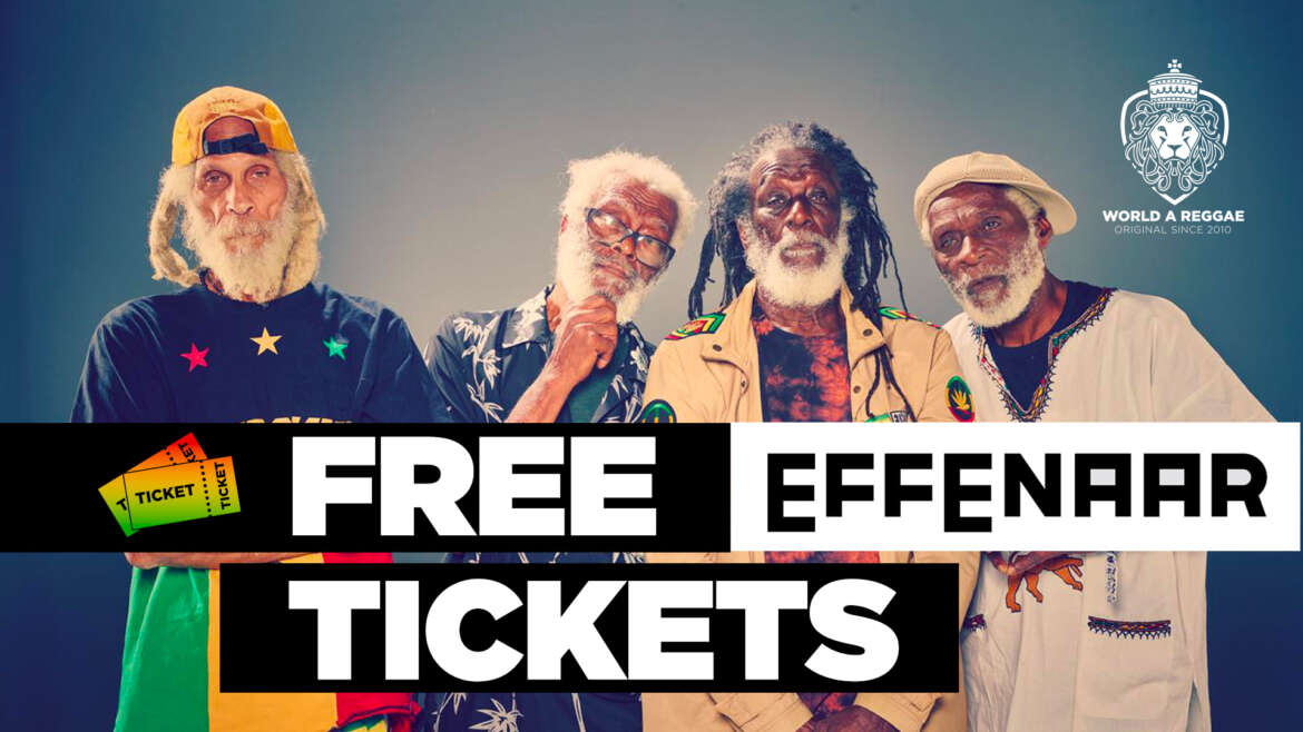 2x 2 Free Tickets to The Congo’s at Effenaar Eindhoven NL, November 7, 2025 – World A Reggae EntertainmentWorld A Reggae Entertainment