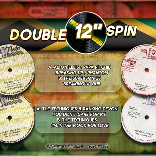 Double 12″ Spin #60 – Alton Ellis/Papa Ritchie & The Techniques/Ranking Devon