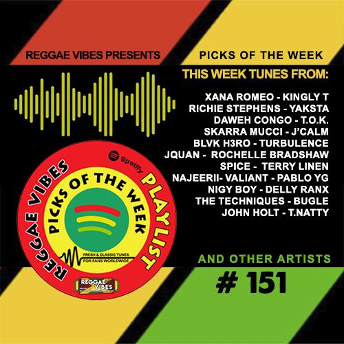 Reggae Vibes Spotify Playlist #151 | New Playlist
