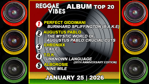 Reggae Vibes Album Top 20 | January 25