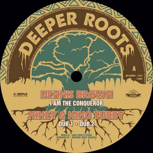 Review | Dennis Brown-I Am The Conqueror b/w Son Of Selassie-I Man A African 12″ single