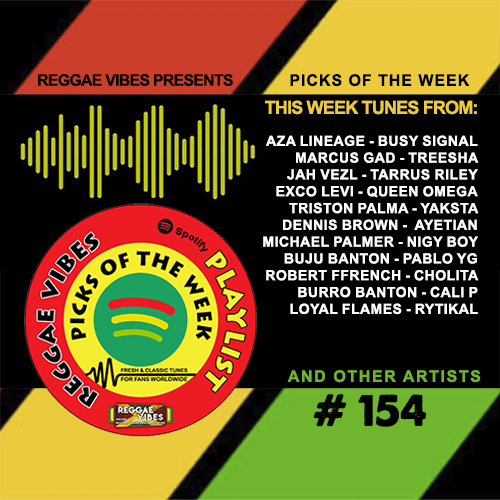 Reggae Vibes Spotify Playlist #154 | New Playlist