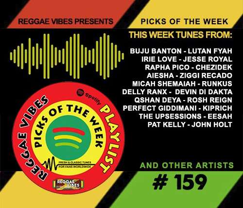 Reggae Vibes Spotify Playlist #159 | New Playlist