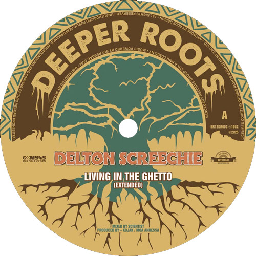 Review | Delton Screechie – Living in the Ghetto b/w Tyrone Taylor – Sufferation 12″ single