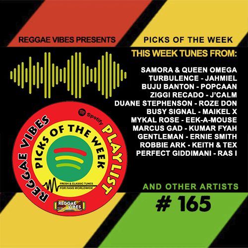 Reggae Vibes Spotify Playlist #165 | New Playlist