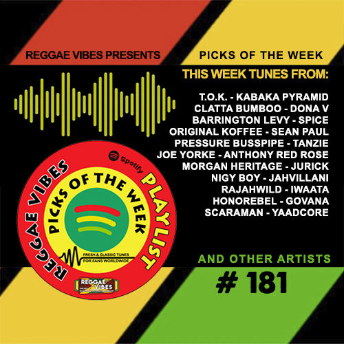 Reggae Vibes Spotify Playlist #181 | New Playlist