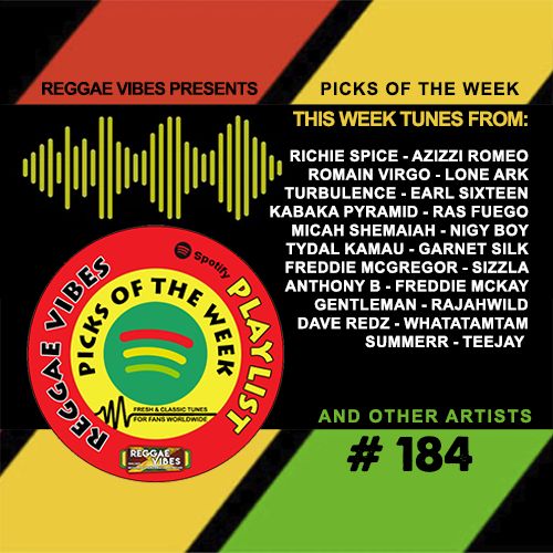 Reggae Vibes Spotify Playlist #184 | New Playlist