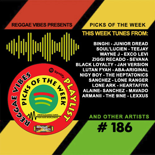 Reggae Vibes Spotify Playlist #186 | New Playlist